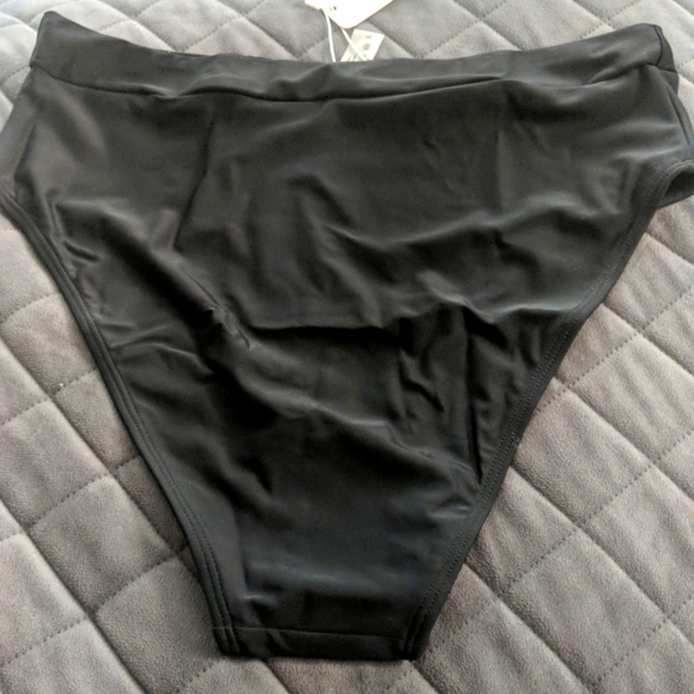 Holipick Women's Size L High Waisted Bathing Suit Bikini Bottoms - Picture 3 of 7